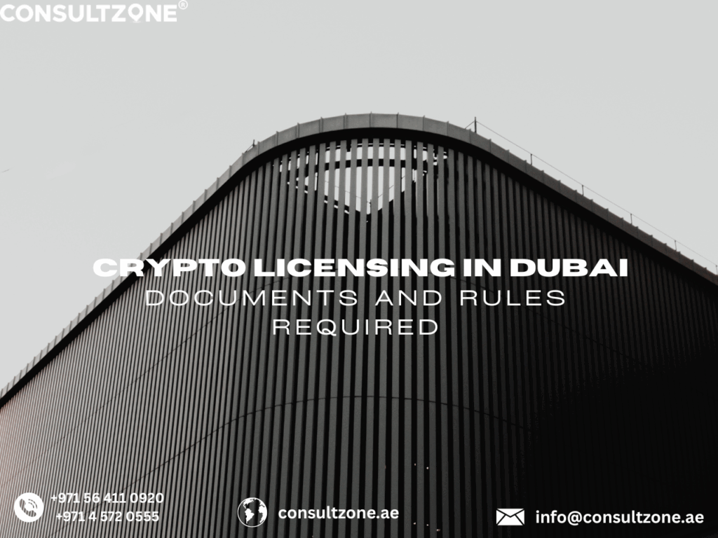 Crypto Licensing in Dubai